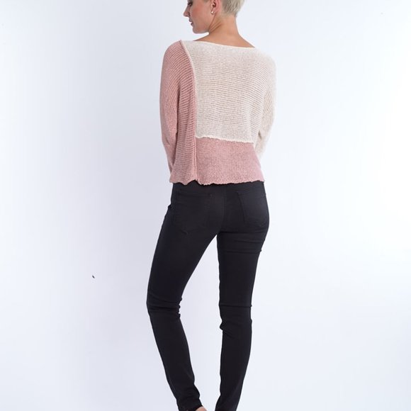 Colorblock Lightweight Sweater - Picture 2 of 2